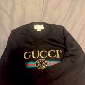 Black XL Gucci Pullover